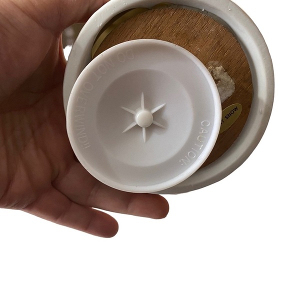 “Let It Snow” Summit Collection Musical Rotating Ceramic Christmas Sledding - Picture 8 of 9